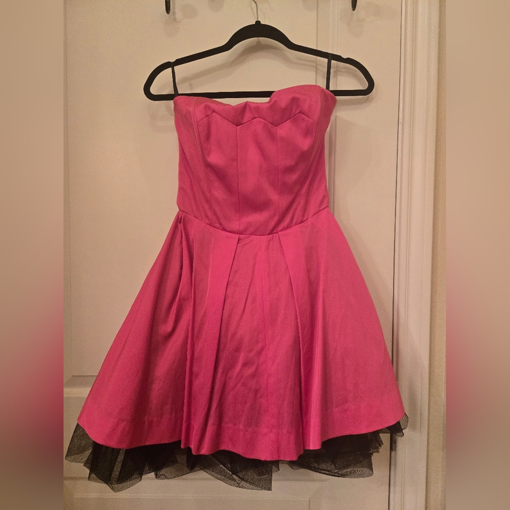 French Connection Vibrant Pink Dress